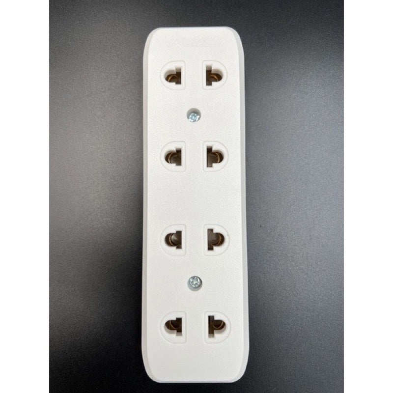 3 Gang Universal Outlet Set, WS115