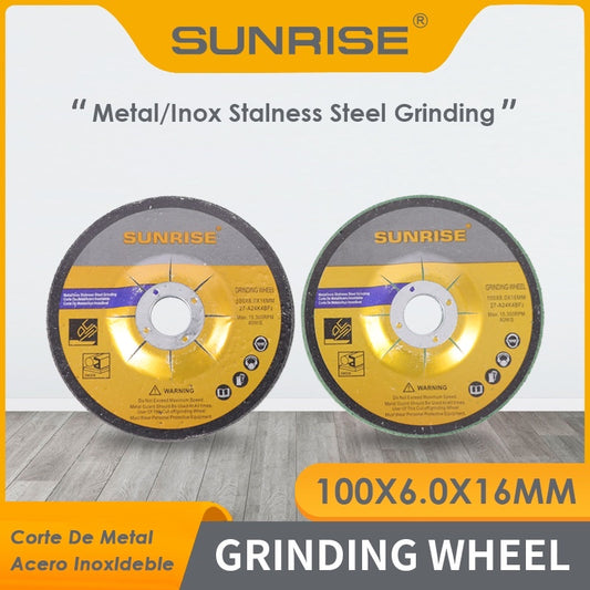 SUNRISE GRINDING WHEEL 4‘’Metal Inox Stainless Steel Grinding