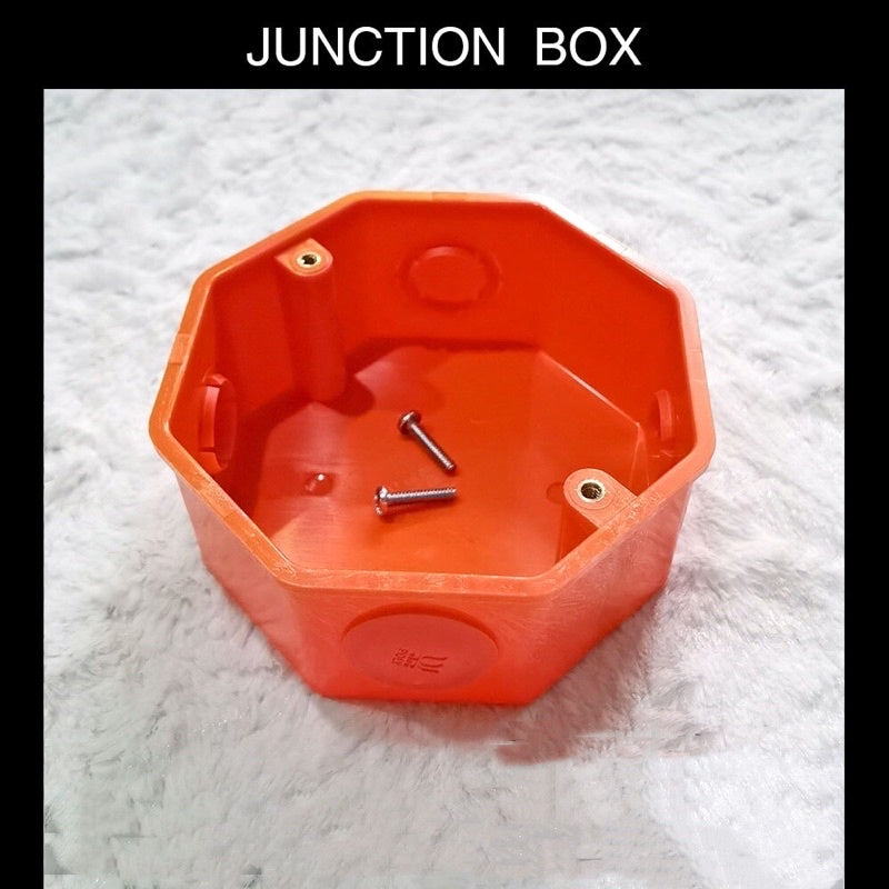 Poly brand Junction box w/screw, utility box w/out screw. cover