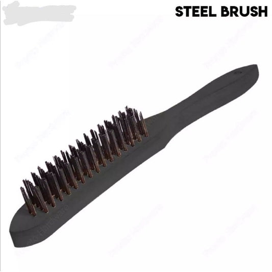 Paint Removal Scratch Dust Bristles Metal Rust Stainless Steel Wire Brush
